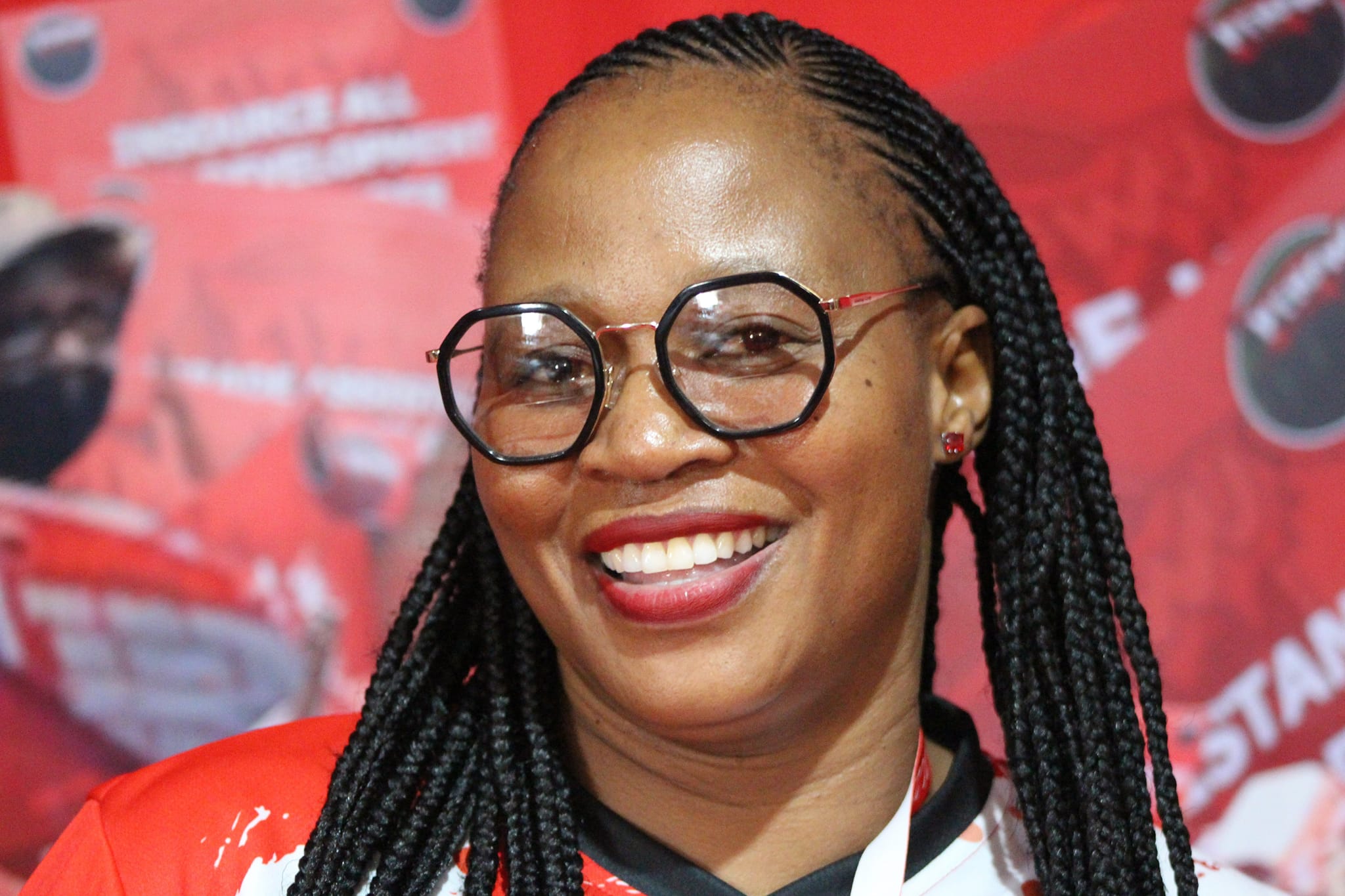 Motswahae Lebitsa Regional Treasurer - Cde Palesa Makgolo